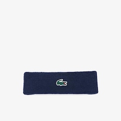 Faixa de Cabelo Esportiva em Jersey Bouclette Lacoste Unissex - Foto 1