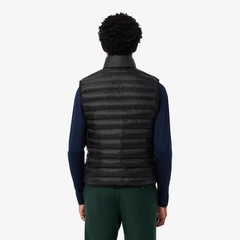 Colete Acolchoado Repelente à Água Lacoste Masculino - Foto 3