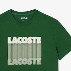 Camiseta Ultra-Dry Estampa Esportiva Lacoste Masculina - Foto 2