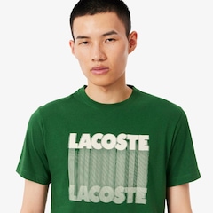 Camiseta Ultra-Dry Estampa Esportiva Lacoste Masculina - Foto 6