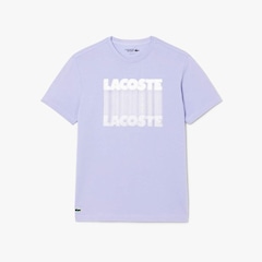 Camiseta Ultra-Dry Estampa Esportiva Lacoste Masculina - Foto 1