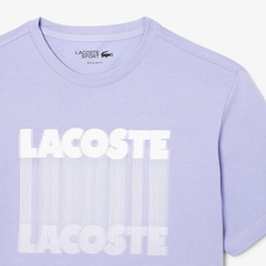 Camiseta Ultra-Dry Estampa Esportiva Lacoste Masculina - Foto 2