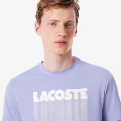 Camiseta Ultra-Dry Estampa Esportiva Lacoste Masculina - Foto 5
