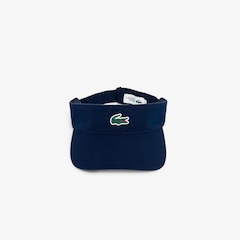 Viseira esportiva em tafetá com losangos Lacoste Unissex - Foto 1