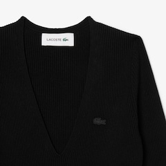 Vestido Longo Canelado sem Costura Lacoste Feminino - Foto 2