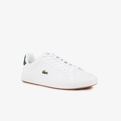 Tênis Graduate Pro em couro Lacoste Masculino - Foto 1