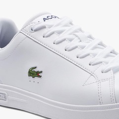 Tênis Graduate Pro em couro Lacoste Masculino - Foto 8