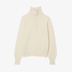 Suéter de Gola Alta de Lã Cardada Lacoste Feminino - Foto 4