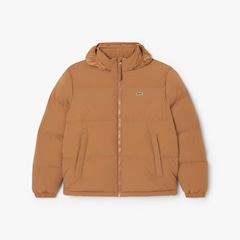 Jaqueta Puffer com Capuz Repelente à Água Lacoste Masculina - Foto 5