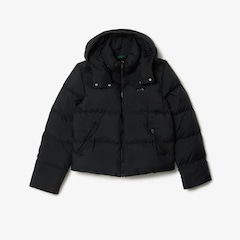 Jaqueta Puffer com Capuz com Caimento Relaxado Lacoste Feminina - Foto 4