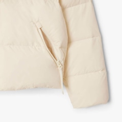 Jaqueta Puffer com Capuz com Caimento Relaxado Lacoste Feminina - Foto 4