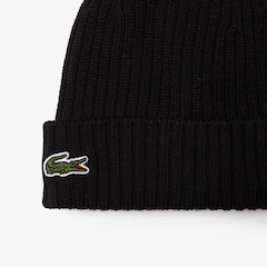 Gorro Lacoste em ribana de lã Unissex - Foto 2