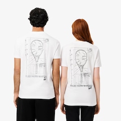 Camiseta Lacoste Estampada Rolex Paris Masters Edition Unissex - Foto 3