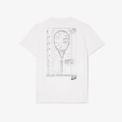 Camiseta Lacoste Estampada Rolex Paris Masters Edition Unissex - Foto 5