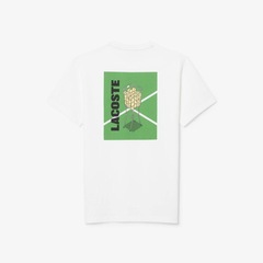 Camiseta de Tênis Ultra Dry Estampada Lacoste Masculina - Foto 5
