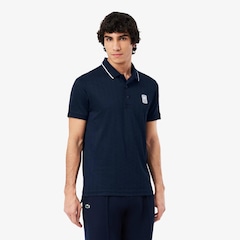 Camiseta Polo Tennis Heritage Ultra Dry Stretch Lacoste Masculina - Foto 1