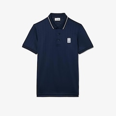 Camiseta Polo Tennis Heritage Ultra Dry Stretch Lacoste Masculina - Foto 3