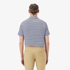 Camiseta Polo Golf Modelagem reta Ultra Dry Listrada Lacoste Masculina - Foto 2