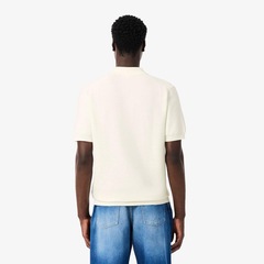 Camiseta Polo em malha de caimento clássico Lacoste Masculina - Foto 2