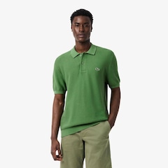 Camiseta Polo em malha de caimento clássico Lacoste Masculina - Foto 1