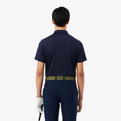 Camiseta Polo Golf Ultra Dry Stretch com Colour-Block Lacoste Masculina - Foto 2