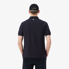 Camiseta Polo de Modelagem Clássica com Distintivo — Fabricada na França Lacoste Masculina - Foto 2