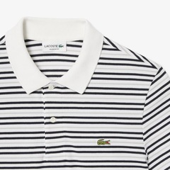 Camiseta Polo em Petit Piqué Listrada Classic Fit Lacoste Masculina - Foto 4