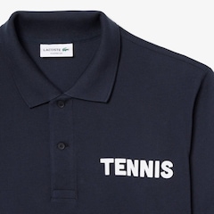 Camiseta Polo Petit Piqué de Modelagem Clássica com Estampa Lacoste Masculina - Foto 4