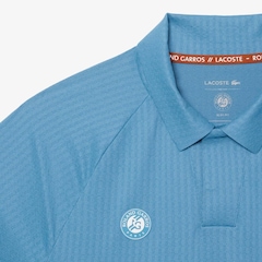 Camiseta Polo Lacoste de Algodão com Detalhe Rendado Modelagem reta Masculina - Foto 3