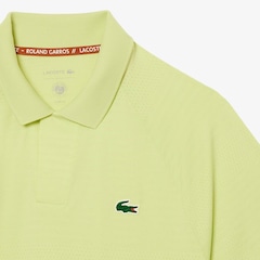 Camiseta Polo Lacoste de Algodão com Detalhe Rendado Modelagem reta Masculina - Foto 2