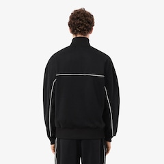 Blusão Moletom com Zíper e Detalhes Contrastantes Lacoste Masculino - Foto 3