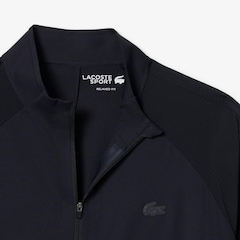 Blusão Moletom Lacoste Esportivo Stretch com Zíper Ultra Dry Masculino - Foto 5