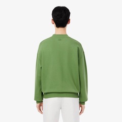 Blusão Moletom Bordado em Moletom Fleece Lacoste Masculino - Foto 2