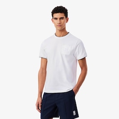 Camiseta Ultra Dry Tennis Heritage com Insígnia Lacoste Unissex - Foto 2