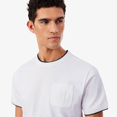 Camiseta Ultra Dry Tennis Heritage com Insígnia Lacoste Unissex - Foto 3