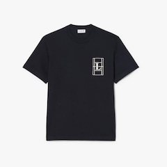Camiseta de Malha Pesada Bordada Lacoste Masculina - Foto 3