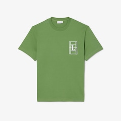 Camiseta de Malha Pesada Bordada Lacoste Masculina - Foto 3