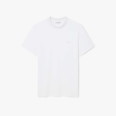 Camiseta piqué com marca de jacquard Lacoste Masculina - Foto 2
