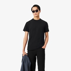 Camiseta piqué com marca de jacquard Lacoste Masculina - Foto 2