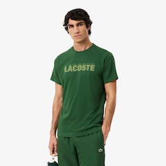 Camiseta Esportiva Ultra Dry com Estampa Gráfica Lacoste Masculina - Foto 1