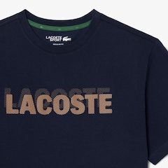 Camiseta Esportiva Ultra Dry com Estampa Gráfica Lacoste Masculina - Foto 4
