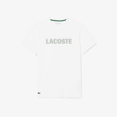Camiseta Esportiva Ultra Dry com Estampa Gráfica Lacoste Masculina - Foto 3