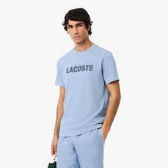 Camiseta Esportiva Ultra Dry com Estampa Gráfica Lacoste Masculina - Foto 1