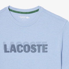 Camiseta Esportiva Ultra Dry com Estampa Gráfica Lacoste Masculina - Foto 4