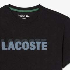 Camiseta Esportiva Ultra Dry com Estampa Gráfica Lacoste Masculina - Foto 4