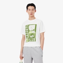 Camiseta Esportiva Estampada Lacoste Masculina - Foto 2