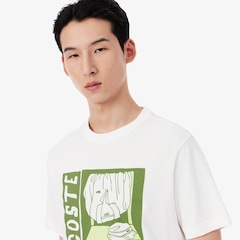 Camiseta Esportiva Estampada Lacoste Masculina - Foto 3
