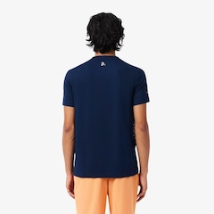 Camiseta de tênis Novak Djokovic x Lacoste Masculina - Foto 2