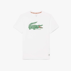 Camiseta de Tênis Edição Roland-Garros Lacoste Masculina - Foto 1