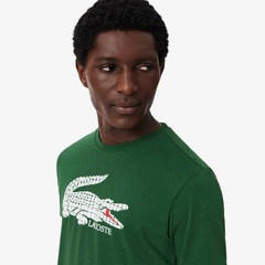 Camiseta de Tênis Edição Roland-Garros Lacoste Masculina - Foto 3